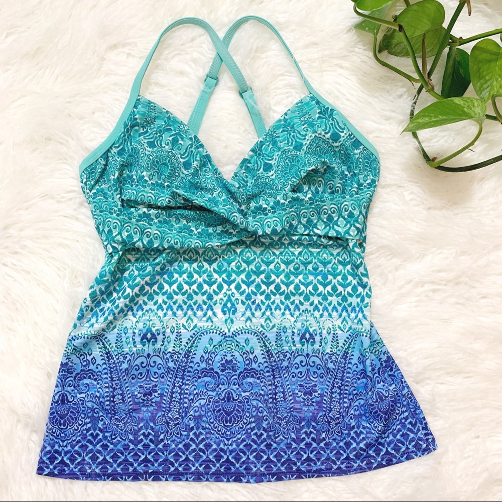 Athleta Pura Vida Swim Tankini 34 B/C